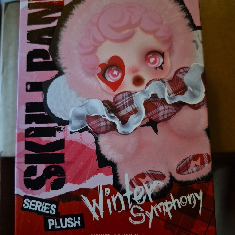 Pop Mart Skullpanda Winter Symphony Plush Toy Authentic Blindbox